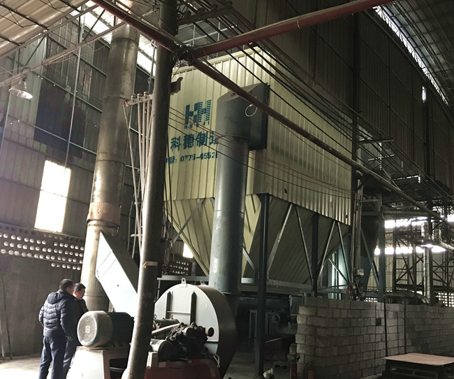  贵港市陆发木业有限公司生物质锅炉除尘系统